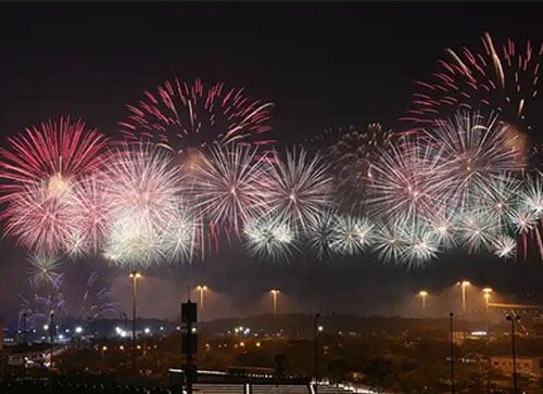 弥渡县焰火晚会